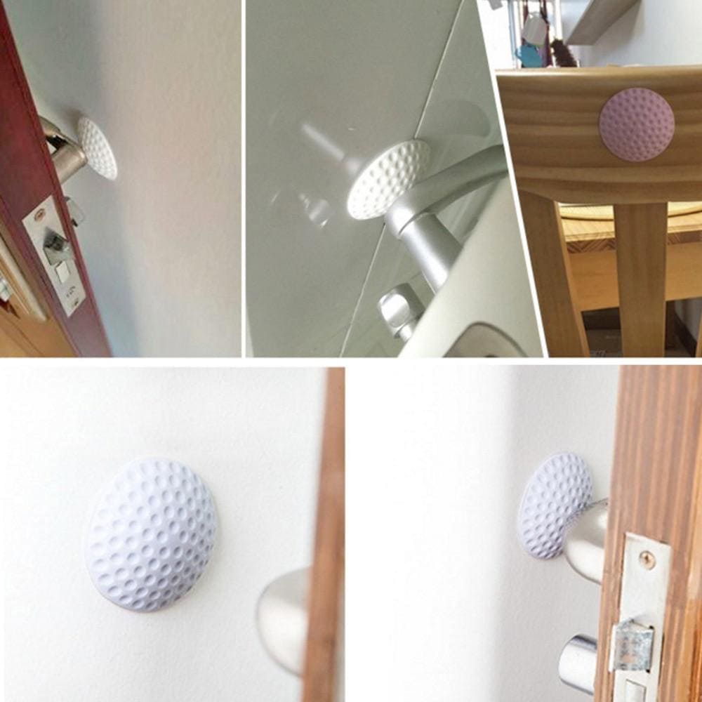 Mute Wall Bumper, Wall Thickening Self Adhesive Wall Protector, Rubber Strong Gel Back Door Knob, Shockproof Crash Pad Mute Wall Bumper, Wall Thickening Self Adhesive Wall Protector, Rubber Strong Gel Back Door Knob, Shockproof Crash Pad
